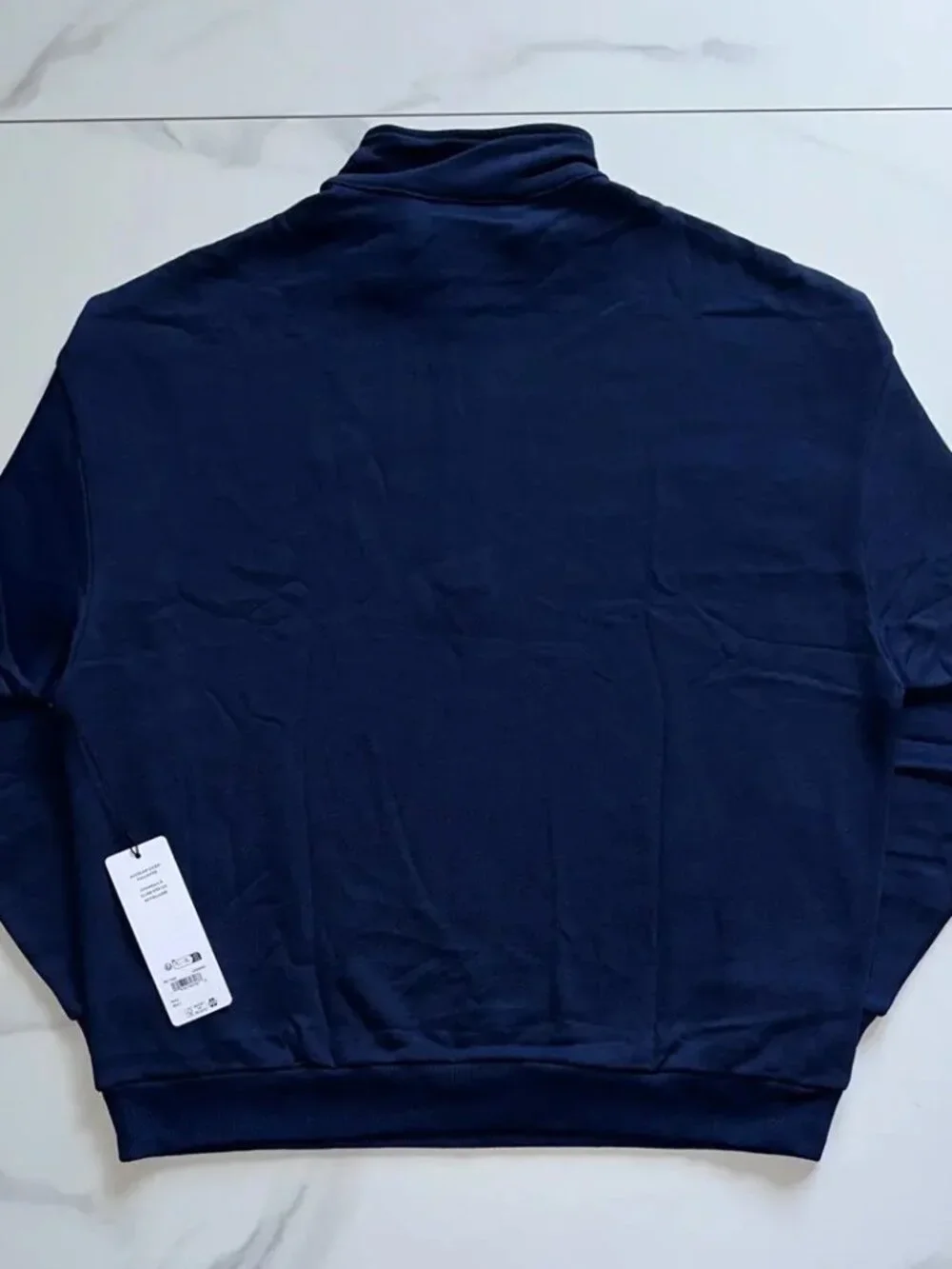 ALO Yoga Accolade Navy Quarter-Zip Pullover Size Large